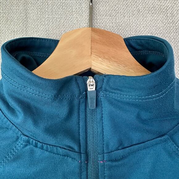 Juicy Couture Full Zip Athletic Jacket Teal Blue Size Medium - Picture 5 of 9